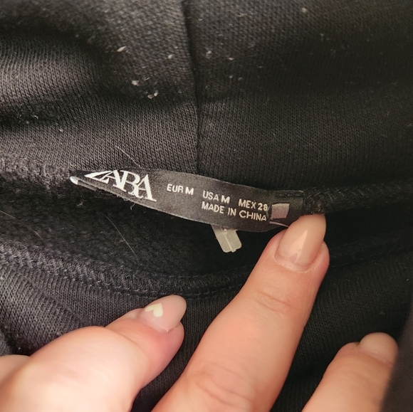 Zara- Mock Neck Sweatshirt - Picture 6 of 7